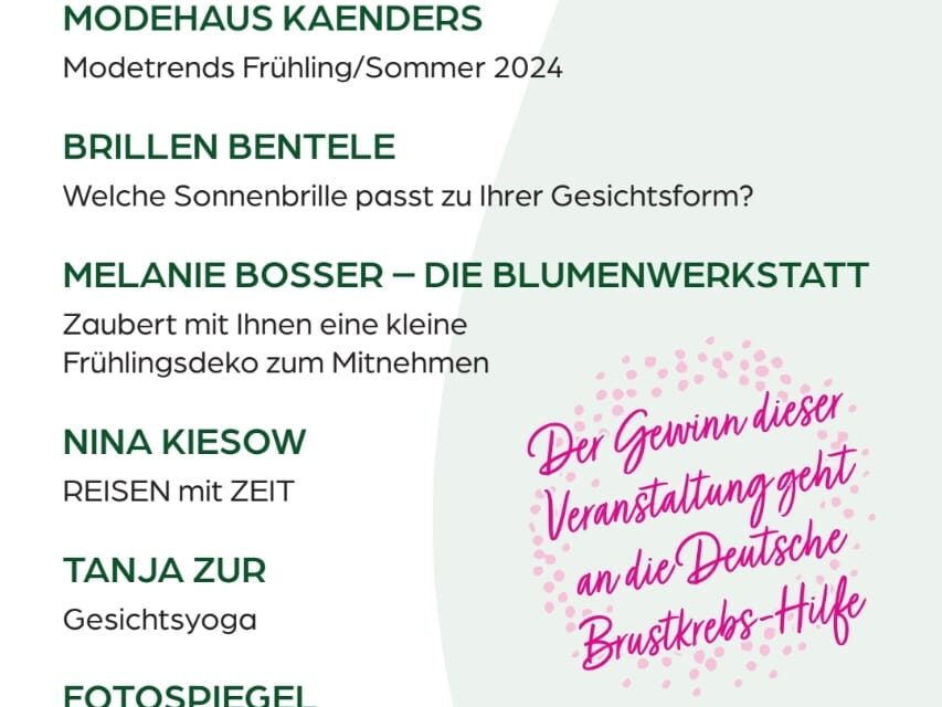 Dinner & Style – Der Abend von Frauen für Frauen